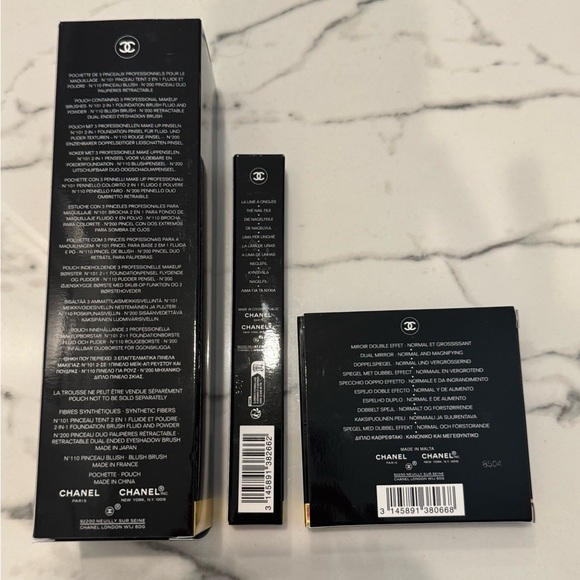 CHANEL les pinceaux de chanel CAVALIER SEUL full set (brush+mirror